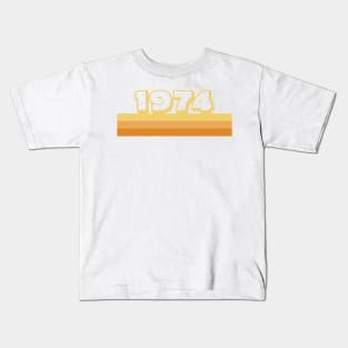 1974 classic vintage design Kids T-Shirt